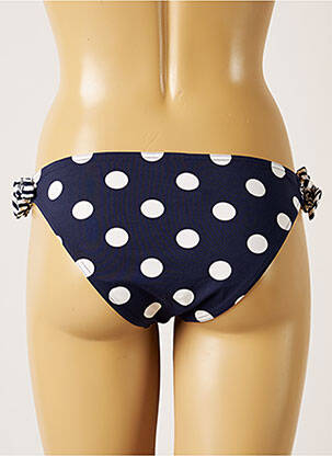 Chiloți de baie microfibre bikini albastru BANANA MOON femeie