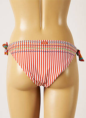 Chiloți de baie microfibre bikini roșu BANANA MOON femeie