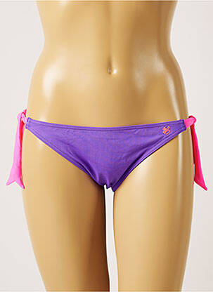 Chiloți de baie microfibre bikini violet BANANA MOON femeie