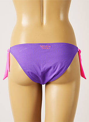 Chiloți de baie microfibre bikini violet BANANA MOON femeie