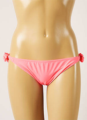 Chiloți de baie microfibre bikini roz BANANA MOON femeie