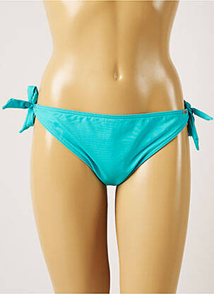 Chiloți de baie microfibre bikini albastru BANANA MOON femeie