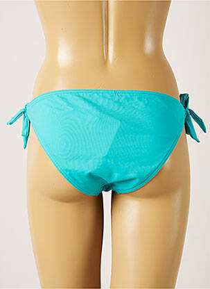 Chiloți de baie microfibre bikini albastru BANANA MOON femeie