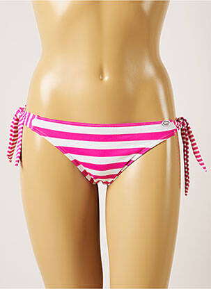 Chiloți de baie microfibre bikini roz BANANA MOON femeie