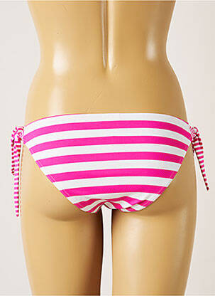 Chiloți de baie microfibre bikini roz BANANA MOON femeie