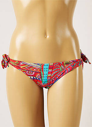 Chiloți de baie roșu BANANA MOON femeie