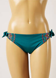 Chiloți de baie microfibre bikini verde BANANA MOON femme