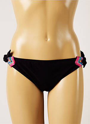 Chiloți de baie microfibre bikini negru BANANA MOON femeie