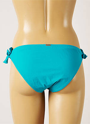 Chiloți de baie microfibre bikini albastru BANANA MOON femeie