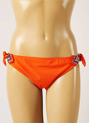 Chiloți de baie microfibre bikini portocalie BANANA MOON femeie