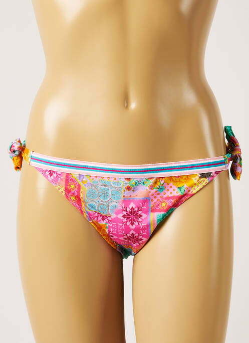 Chiloți de baie roz BANANA MOON femeie