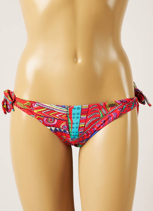 Chiloți de baie roșu BANANA MOON femeie