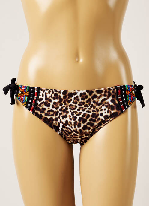 Chiloți de baie maro BANANA MOON femeie