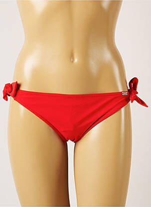 Chiloți de baie roșu BANANA MOON femeie