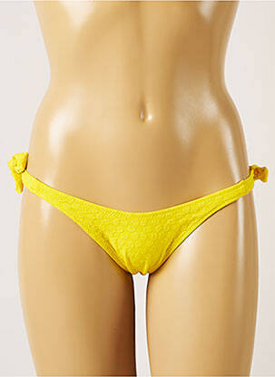 Chiloți de baie galben BANANA MOON femeie