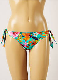 Chiloți de baie imprimeu tie and dye bikini verde BANANA MOON femme