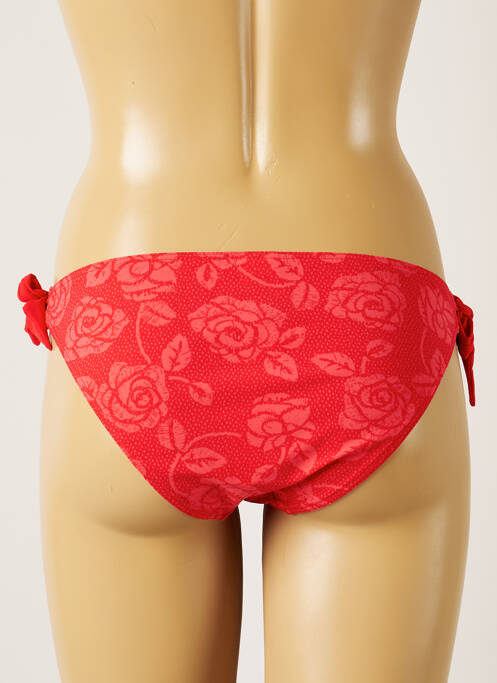 Chiloți de baie roșu BANANA MOON femeie