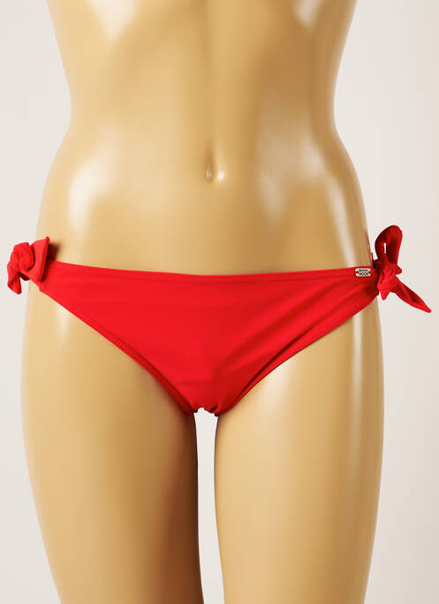 Chiloți de baie roșu BANANA MOON femeie