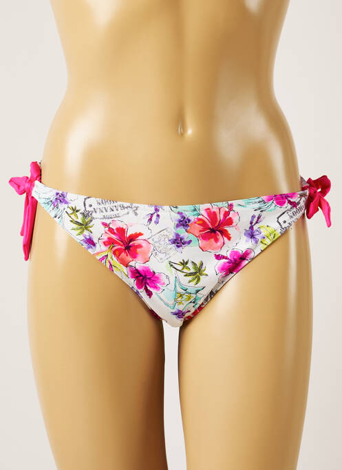 Chiloți de baie alb BANANA MOON femeie