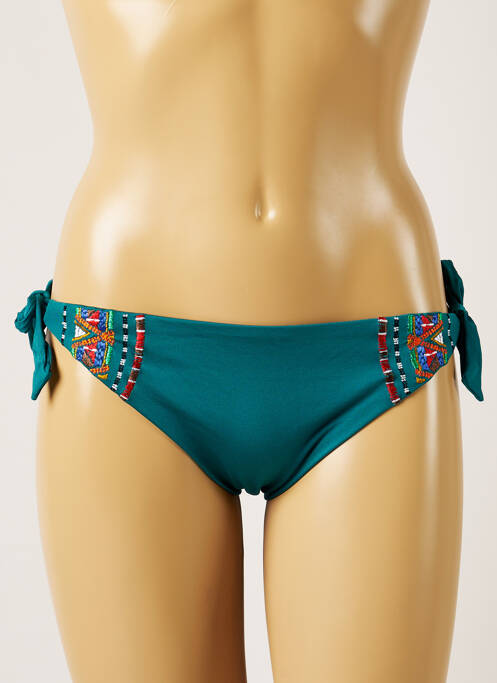 Chiloți de baie verde BANANA MOON femeie