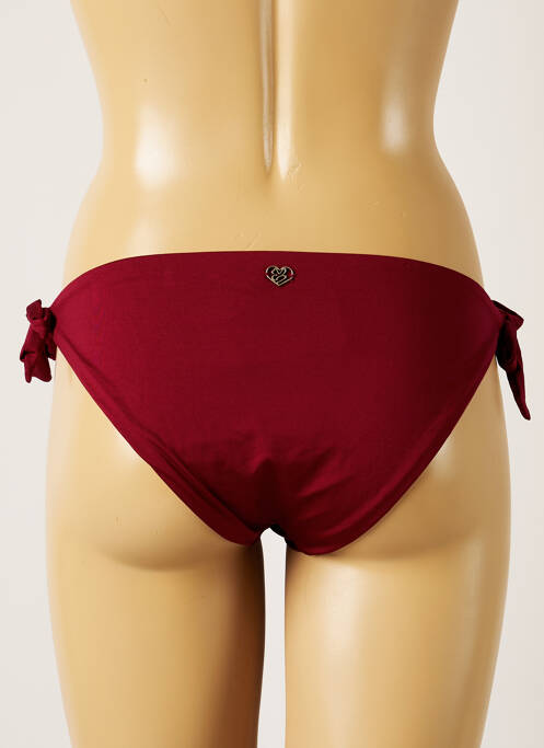 Chiloți de baie roșu BANANA MOON femeie