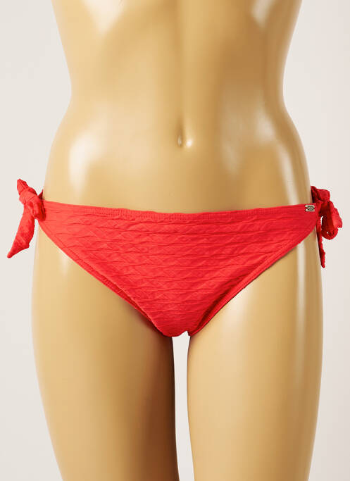 Chiloți de baie roșu BANANA MOON femeie