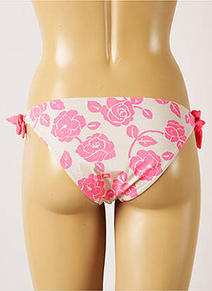 Chiloți de baie imprimeu floral bikini gri BANANA MOON femeie