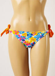 Chiloți de baie imprimeu floral bikini albastru BANANA MOON femeie