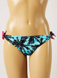 Chiloți de baie imprimeu tie and dye bikini albastru BANANA MOON femeie