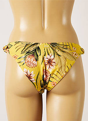 Chiloți de baie imprimeu tie and dye bikini galben BANANA MOON femeie