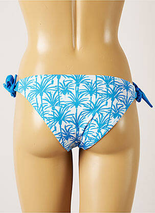 Chiloți de baie imprimeu tie and dye bikini albastru BANANA MOON femeie