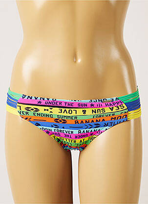 Chiloți de baie albastru BANANA MOON femeie