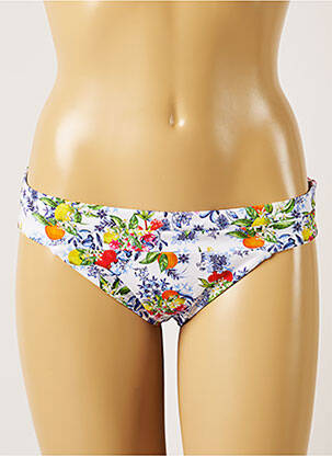 Chiloți de baie alb BANANA MOON femeie