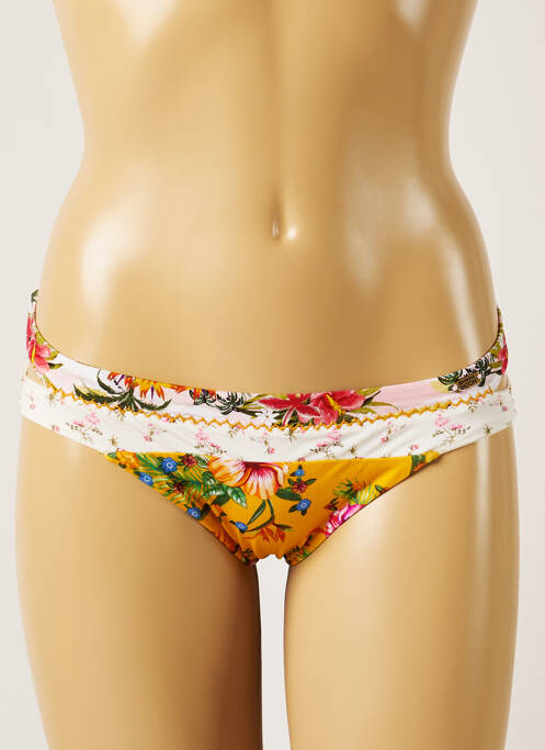 Chiloți de baie galben BANANA MOON femeie