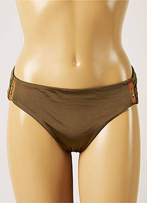 Chiloți de baie verde BANANA MOON femeie