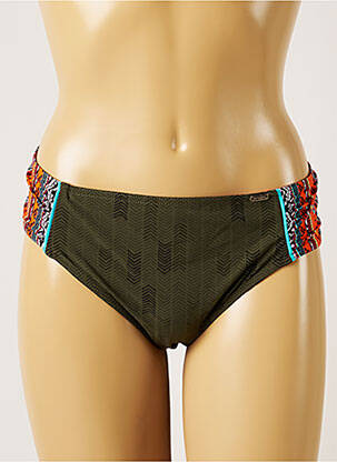 Chiloți de baie verde BANANA MOON femeie