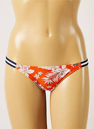 Chiloți de baie imprimeu tie and dye bikini portocalie BANANA MOON femeie