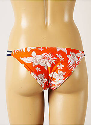 Chiloți de baie imprimeu tie and dye bikini portocalie BANANA MOON femeie