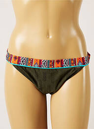 Chiloți de baie imprimeu fantezie bikini verde BANANA MOON femme