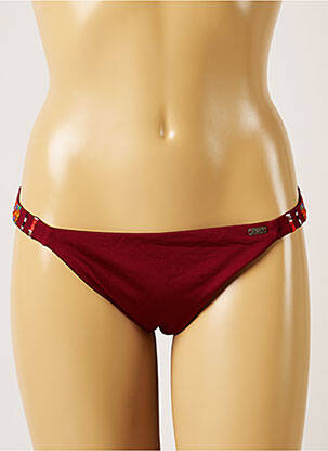 Chiloți de baie roșu BANANA MOON femeie