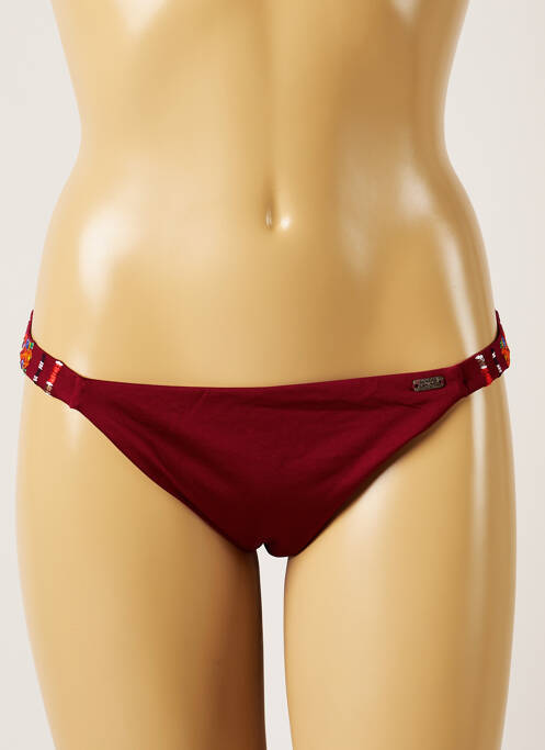 Chiloți de baie roșu BANANA MOON femeie