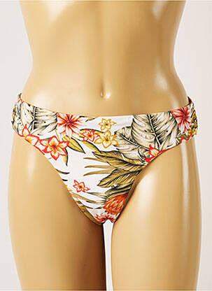 Chiloți de baie alb BANANA MOON femeie