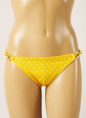 Chiloți de baie galben BANANA MOON femeie