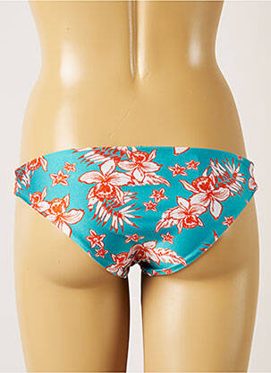 Chiloți de baie imprimeu floral bikini albastru BANANA MOON femeie