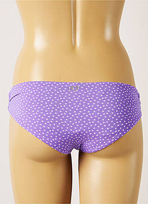 Chiloți de baie imprimeu fantezie bikini violet BANANA MOON femeie