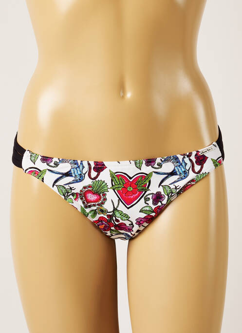 Chiloți de baie alb BANANA MOON femeie