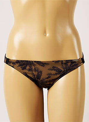 Chiloți de baie imprimeu tie and dye bikini verde BANANA MOON femeie