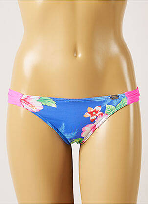 Chiloți de baie imprimeu tie and dye bikini albastru BANANA MOON femeie