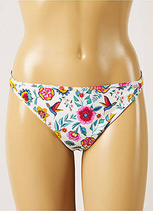 Chiloți de baie alb BANANA MOON femeie