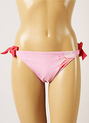 Chiloți de baie roz BANANA MOON femeie